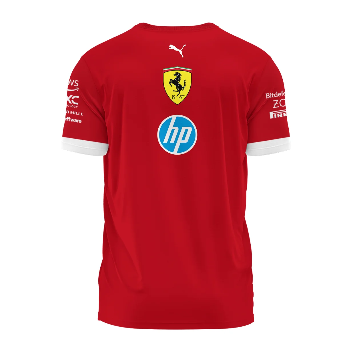 2025 Scuderia Ferrari F1 Edition T-Shirt BLFRR4625A3TS - Image 3
