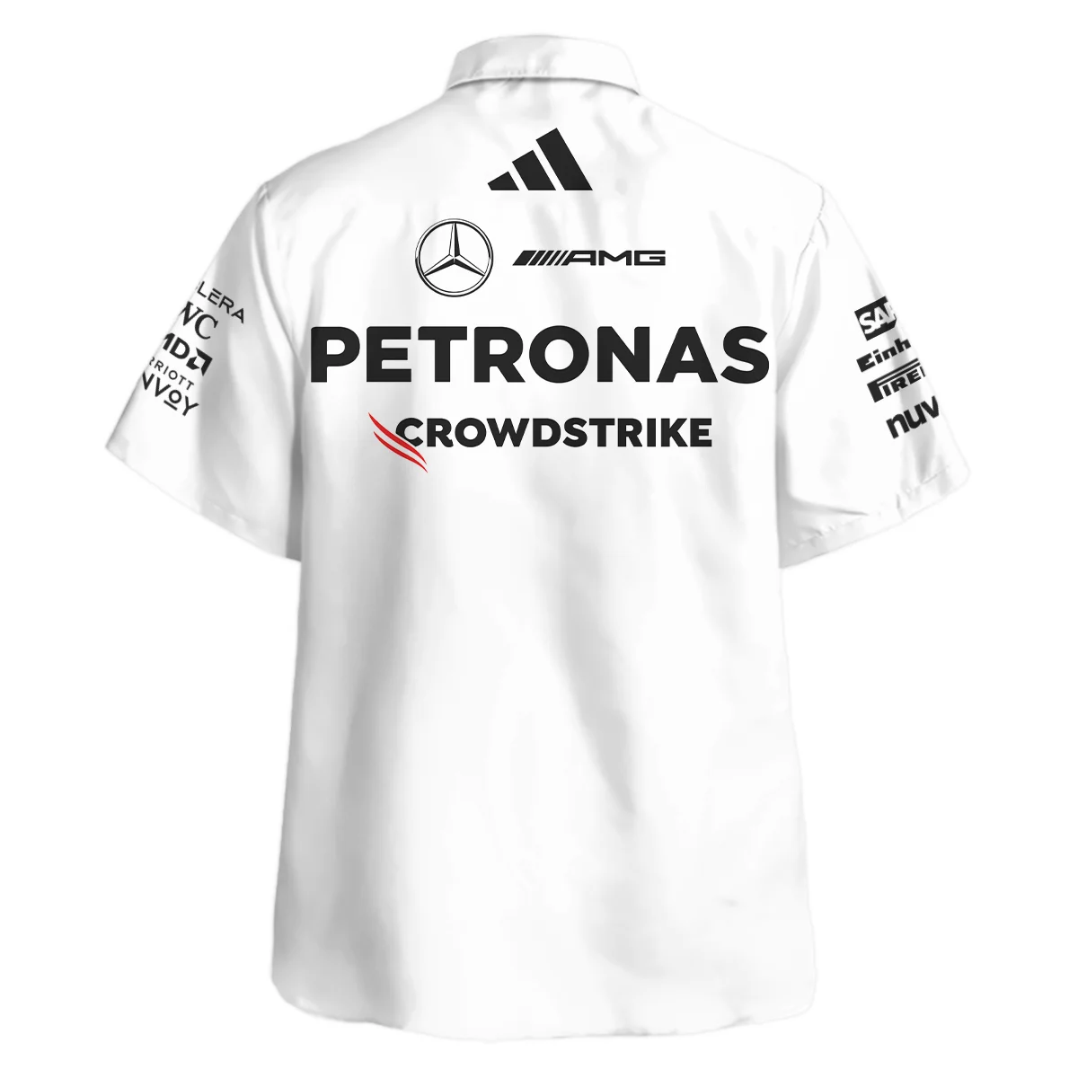 2025 Team Mercedes-AMG Petronas F1 Hawaiian Shirt All Over Prints BLMER6525A2HW - Image 3