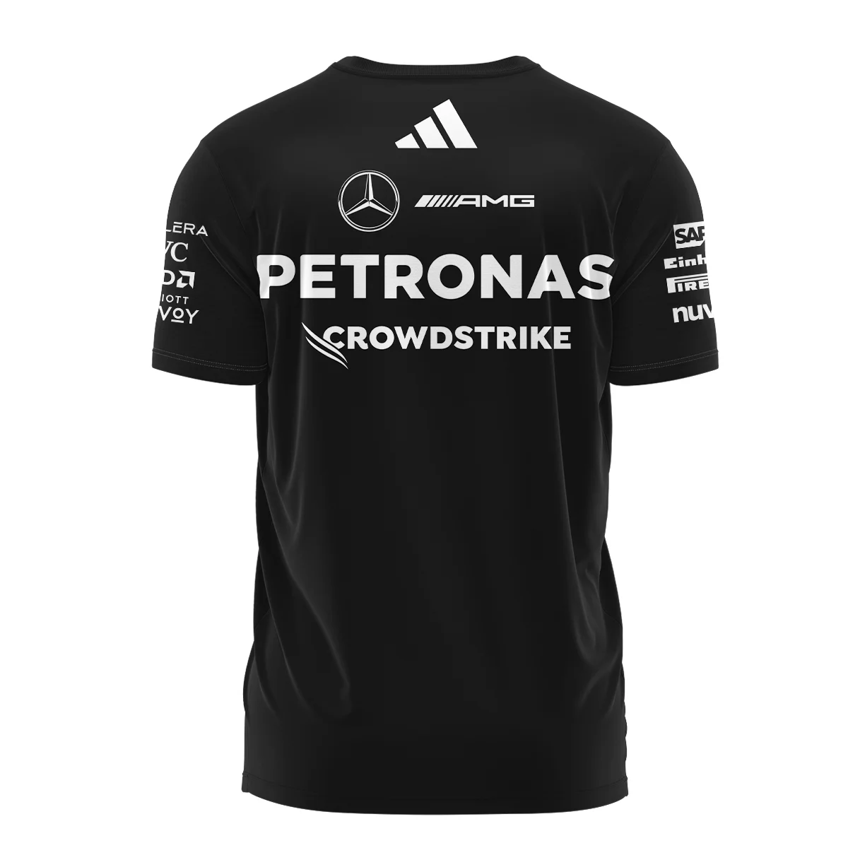 2025 Team Mercedes-AMG Petronas F1 T-Shirt All Over Prints BLMER6525A1TS - Image 3