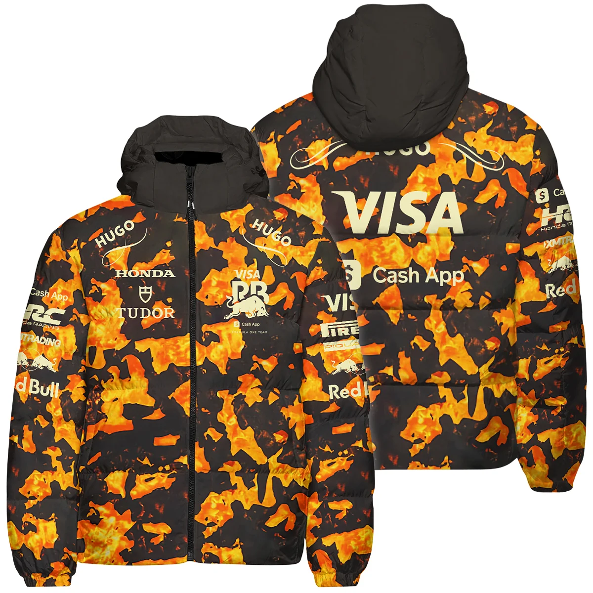 2025 United States GP Racing Bulls F1 Down & Puffer Jackets BLVARCB281125AGPHCJ - Pit Lane Clothing