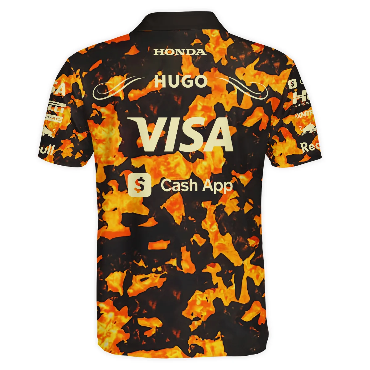 2025 United States GP Racing Bulls F1 Polo Shirt BLVARCB281125AGPPL - Image 3