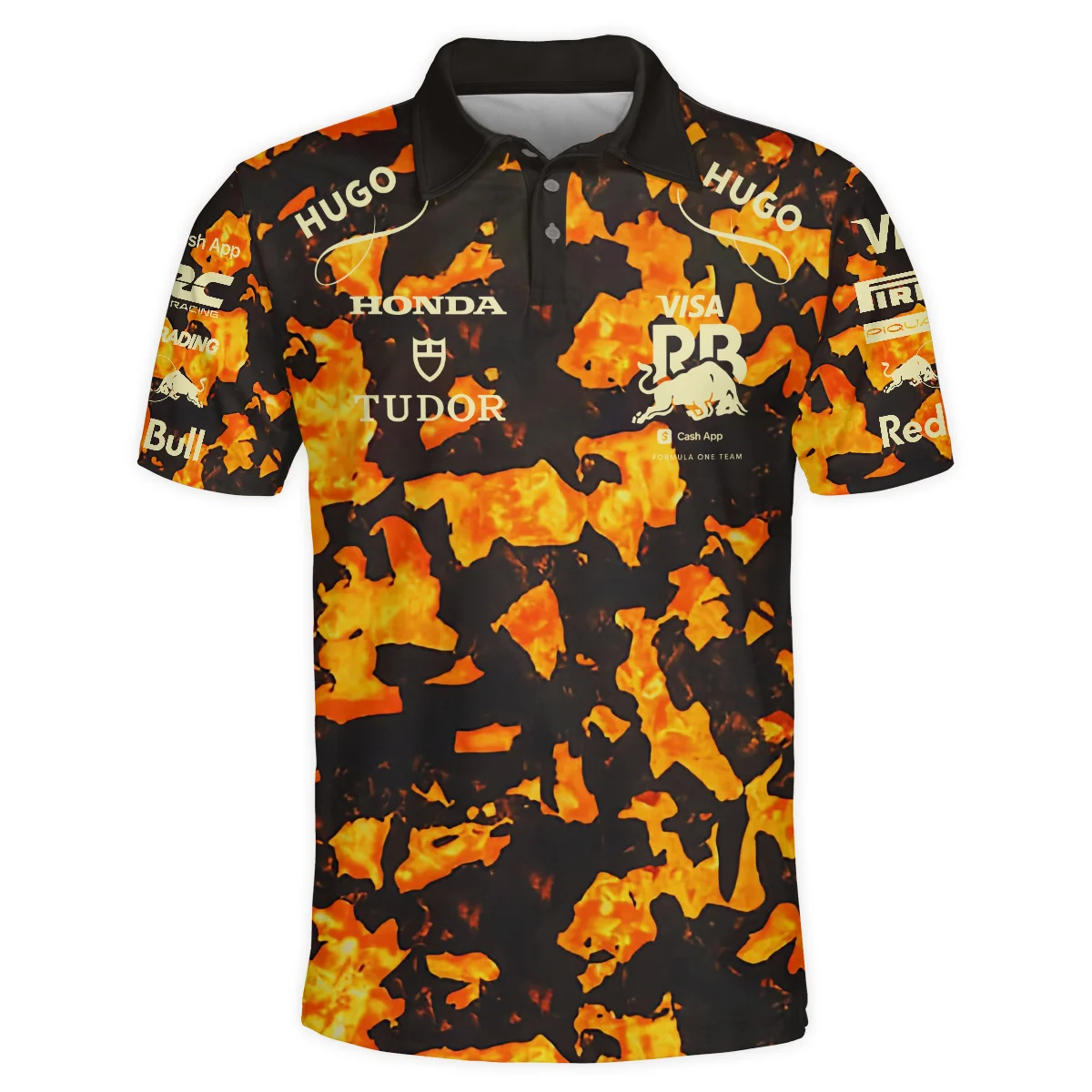 2025 United States GP Racing Bulls F1 Polo Shirt BLVARCB281125AGPPL - Image 2