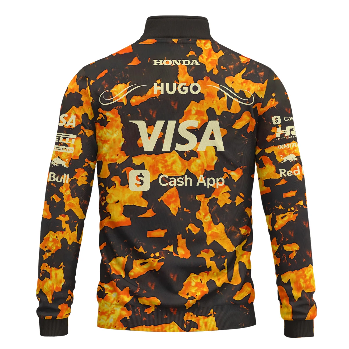 2025 United States GP Racing Bulls F1 Quarter-Zip Sweatshirt BLVARCB281125AGPQZS - Image 3