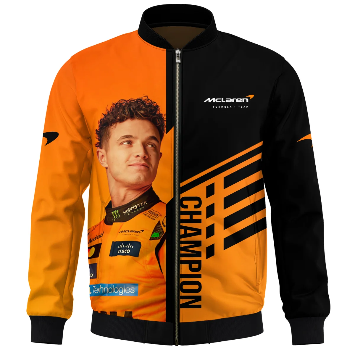 2025 World Champion Lando Norris McLaren F1 Team Bomber BLNRWDCA3BB - Image 2
