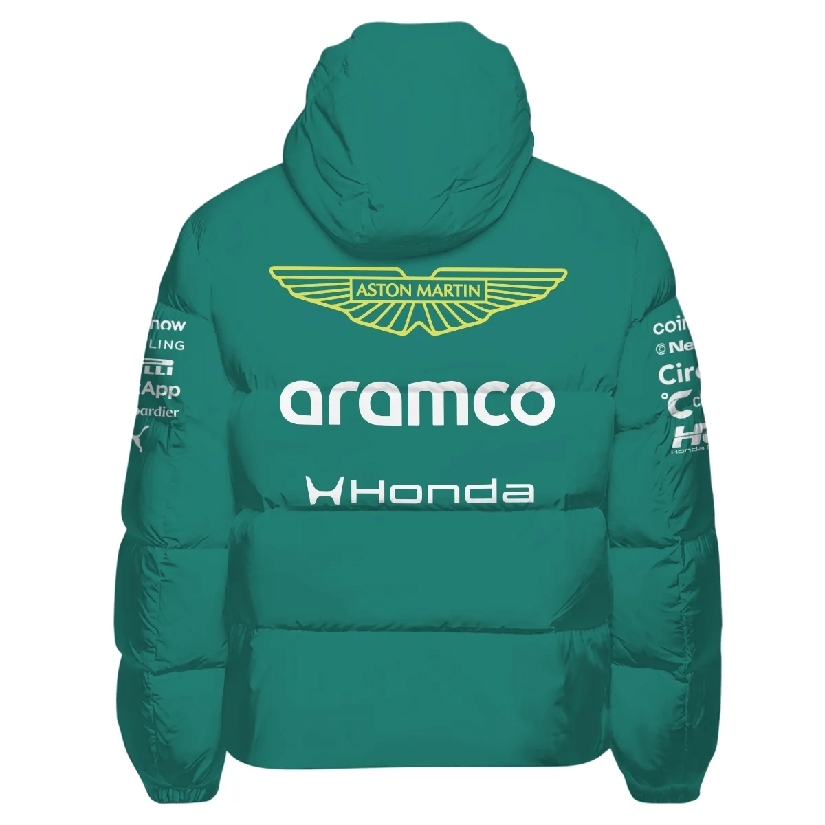 2026 Aston Martin F1 Teamwear Down & Puffer Jackets BLVAAM12226A1HCJ - Image 3