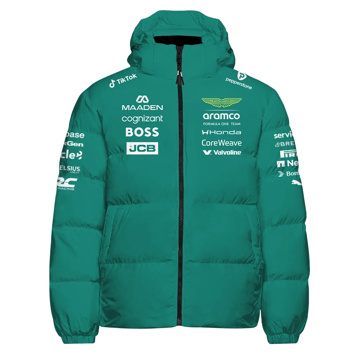 2026 Aston Martin F1 Teamwear Down & Puffer Jackets BLVAAM12226A1HCJ - Image 2