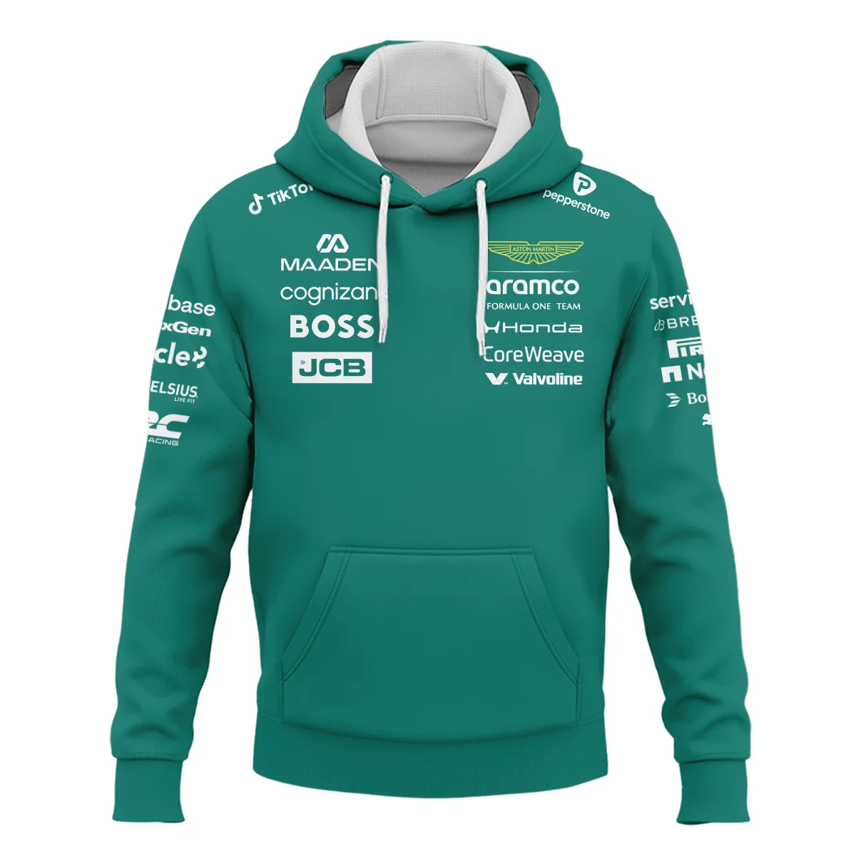 2026 Aston Martin F1 Teamwear Hoodie BLVAAM12226A1HD - Image 2