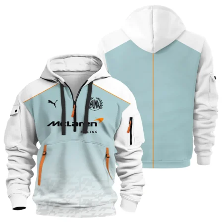 2026 McLaren x Puma F1 Teamwear For Fans Hoodie Half Zip BLVAMCL230125A03HDF - Race Day Design