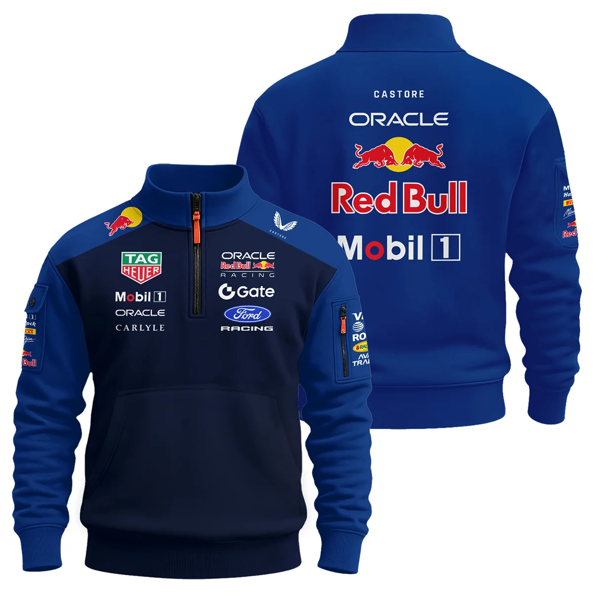 2026 Red Bull Racing F1 Teamwear For Fans Sweatshirt Zipper BLVARB160125A02SHZ - Racing Lifestyle Clothing