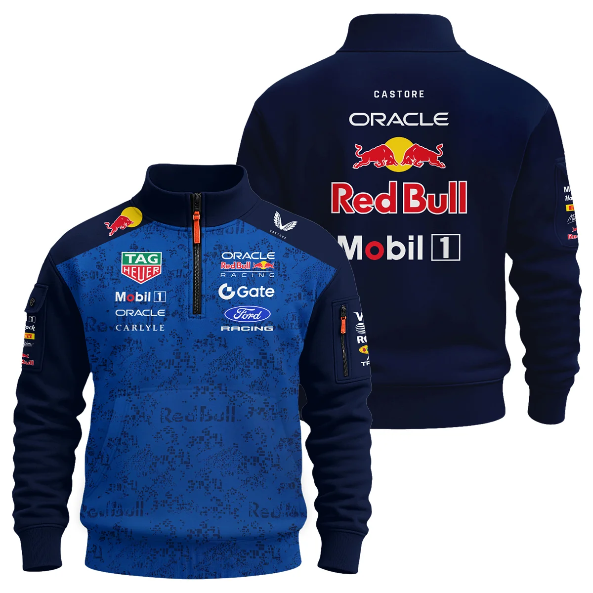 2026 Red Bull Racing F1 Teamwear For Fans Sweatshirt Zipper BLVARB160125A03SHZ - F1 Fan Gear