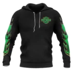 Harley-Davidson Motorcycle Green Phantom Hoodie All Over Prints Gift Fan Love QTVAHL250226A15-HD