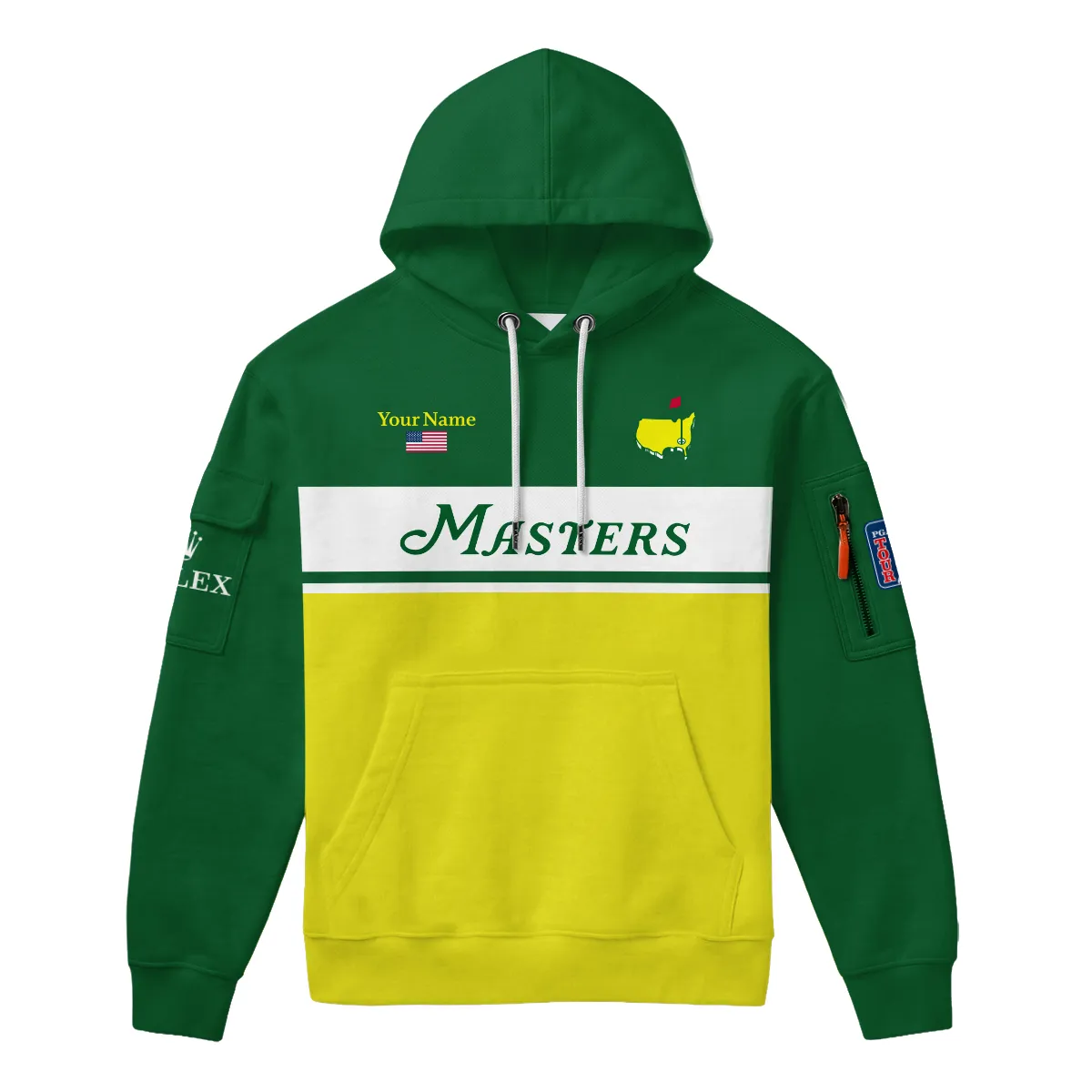 Rolex Masters Tournament Cargo Hoodie All Over Prints QTMT100325A1ROX-LGE
