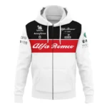 Alfa Romeo Racing F1 Team ORLEN 2022 Logo Zipper Hoodie BL15325AZHD