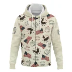 Masters Tournament 250 Years 1776-2026 Zipper Hoodie BLF4326A2ZHD