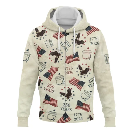 Masters Tournament 250 Years 1776-2026 Zipper Hoodie BLF4326A2ZHD