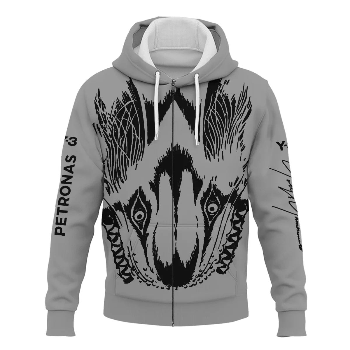 2026 Y-3 x Mercedes F1 - Zipper Hoodie BLMER18326A4ZHD - Image 2