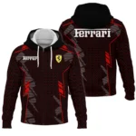 Ferrari F1 Teamwear Zipper Hoodie BLVA5326A1FRRZHD - F1 Fan Gear