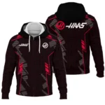 Haas F1 Teamwear Zipper Hoodie BLVA5326A1HAASZHD