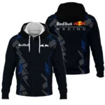 Red Bull Racing F1 Teamwear Zipper Hoodie BLVA5326A1RBRZHD - Motorsport Lifestyle Wear