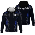 Racing Bulls F1 Teamwear Zipper Hoodie BLVA5326A1RCBZHD