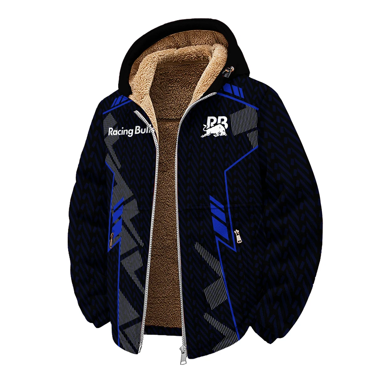 Racing Bulls F1 Teamwear Winter Fleece Jacket BLVA5326A1RCBWFJ - Image 2