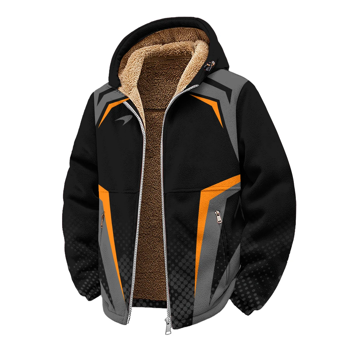 McLaren F1 Teamwear Winter Fleece Jacket BLVA5326A3MCLWFJ - Image 2