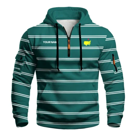 TaylorMade Masters Tournament Zip Neck Hoodie All Over Prints QTMT030225A2TM-ZLU