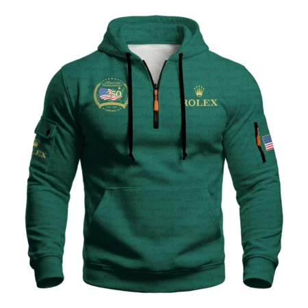 Rolex Masters Tournament America 250 Anniversary Zip Neck Hoodie QTMT040325A1ROX-ZLU