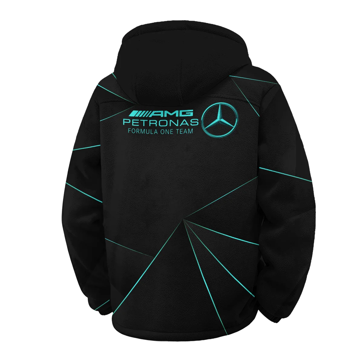 Mercedes F1 Teamwear Winter Fleece Jacket BL8326A1MERWFJ - Image 3