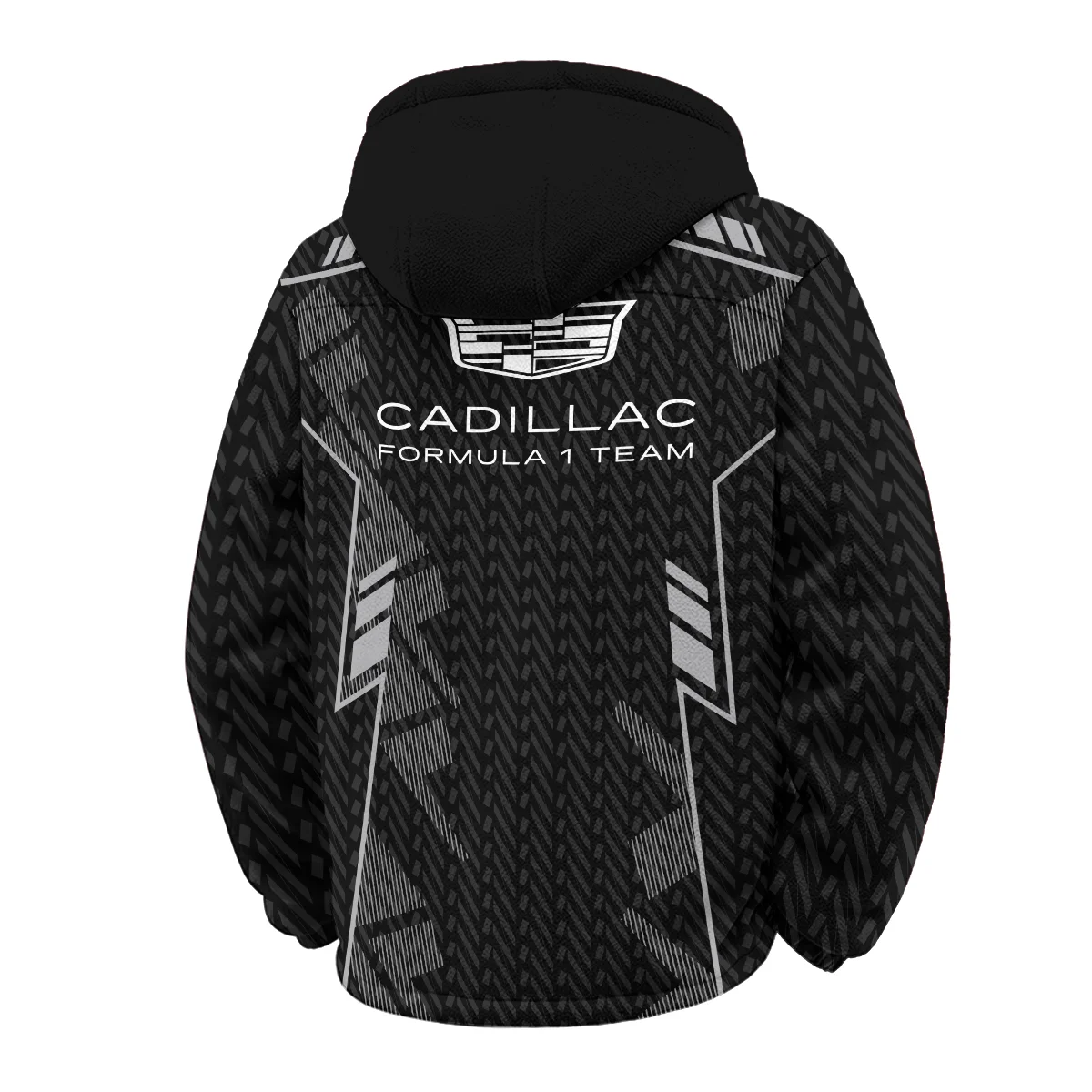Cadillac F1 Teamwear Winter Fleece Jacket BLVA5326A1CDLWFJ - Race Day Design - Image 3