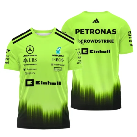 2026 Mercedes F1 Teamwear T-Shirt BLVAMER1226A5TS - Green - F1 Fan Gear