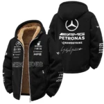 2026 Y-3 x Mercedes F1 Teamwear - Winter Fleece Jacket BLMER18326A3WFJ