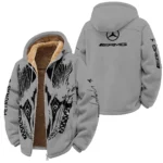 2026 Y-3 x Mercedes F1 - Winter Fleece Jacket BLMER18326A4WFJ