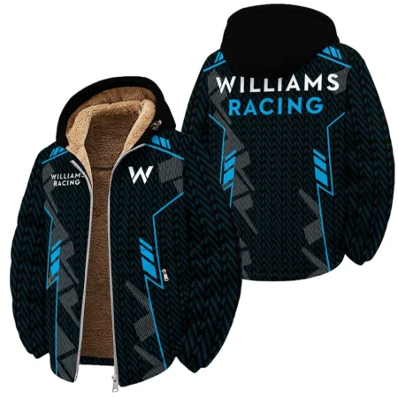 Williams F1 Teamwear Winter Fleece Jacket BLVA5326A1WILWFJ