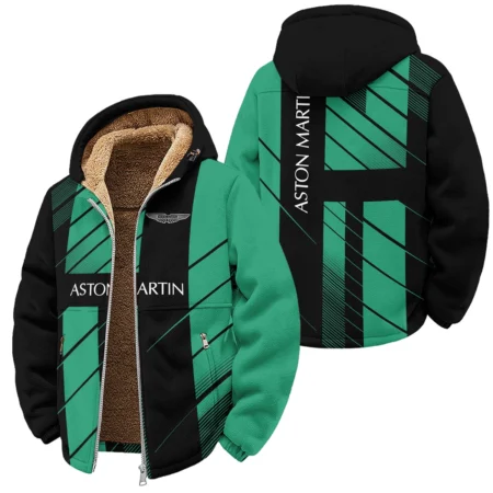 Aston Martin F1 Teamwear Winter Fleece Jacket BLVA5326A2AMWFJ