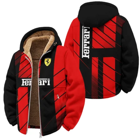 Ferrari F1 Teamwear Winter Fleece Jacket BLVA5326A2FRRWFJ