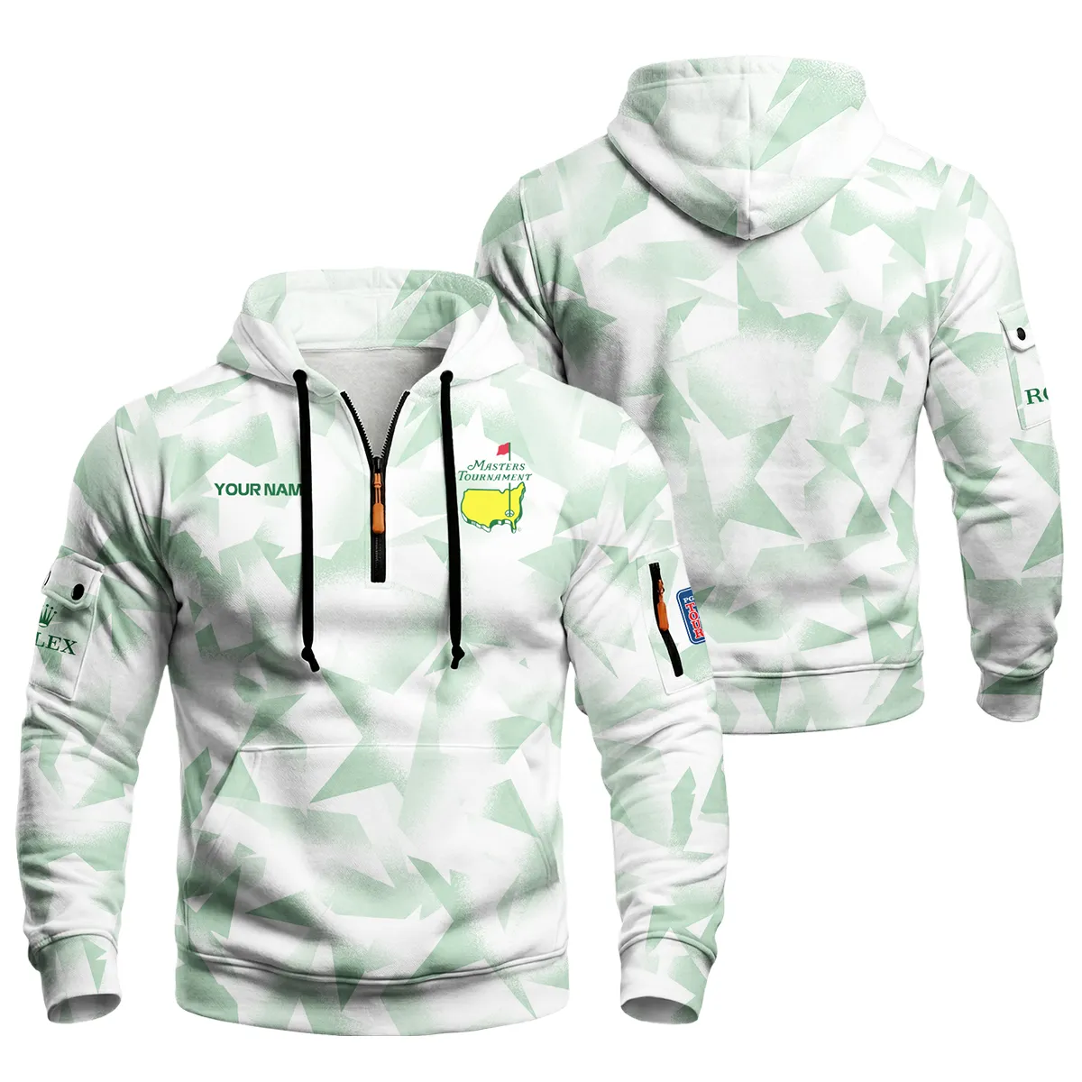 Rolex Masters Tournament Zip Neck Hoodie All Over Prints QTMT030225A3ROX-ZLU - Image 3