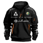 Alfa Romeo Racing F1 Logo Hoodie Half Zip BL17325A3HZ