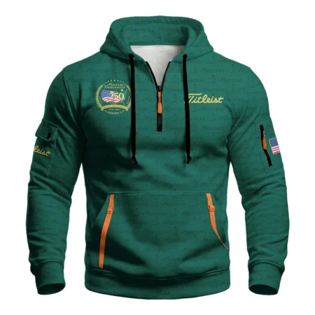 Masters Tournament America 250 Anniversary Titleist Hoodie Half Zipper QTMT040325A1TL-HDF