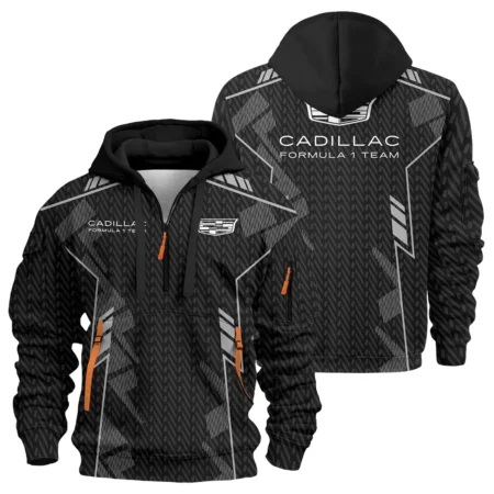 Cadillac F1 Teamwear Hoodie Half Zip BLVA5326A1CDLHDF - Motorsport Lifestyle Wear