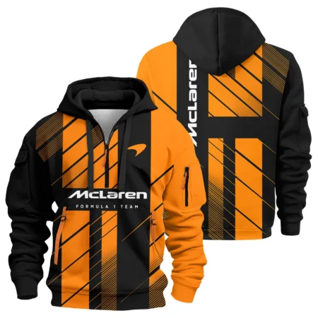 McLaren F1 Teamwear Hoodie Half Zip BLVA5326A2MCLHDF