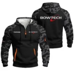 Bowtech Archery Hoodie Half Zipper Designed for True Fans QTAR070225A2BWT