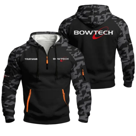 Bowtech Archery Hoodie Half Zipper Designed for True Fans QTAR070225A2BWT