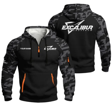 Excalibur Crossbows Hoodie Half Zipper Designed for True Fans QTAR070225A2EXC