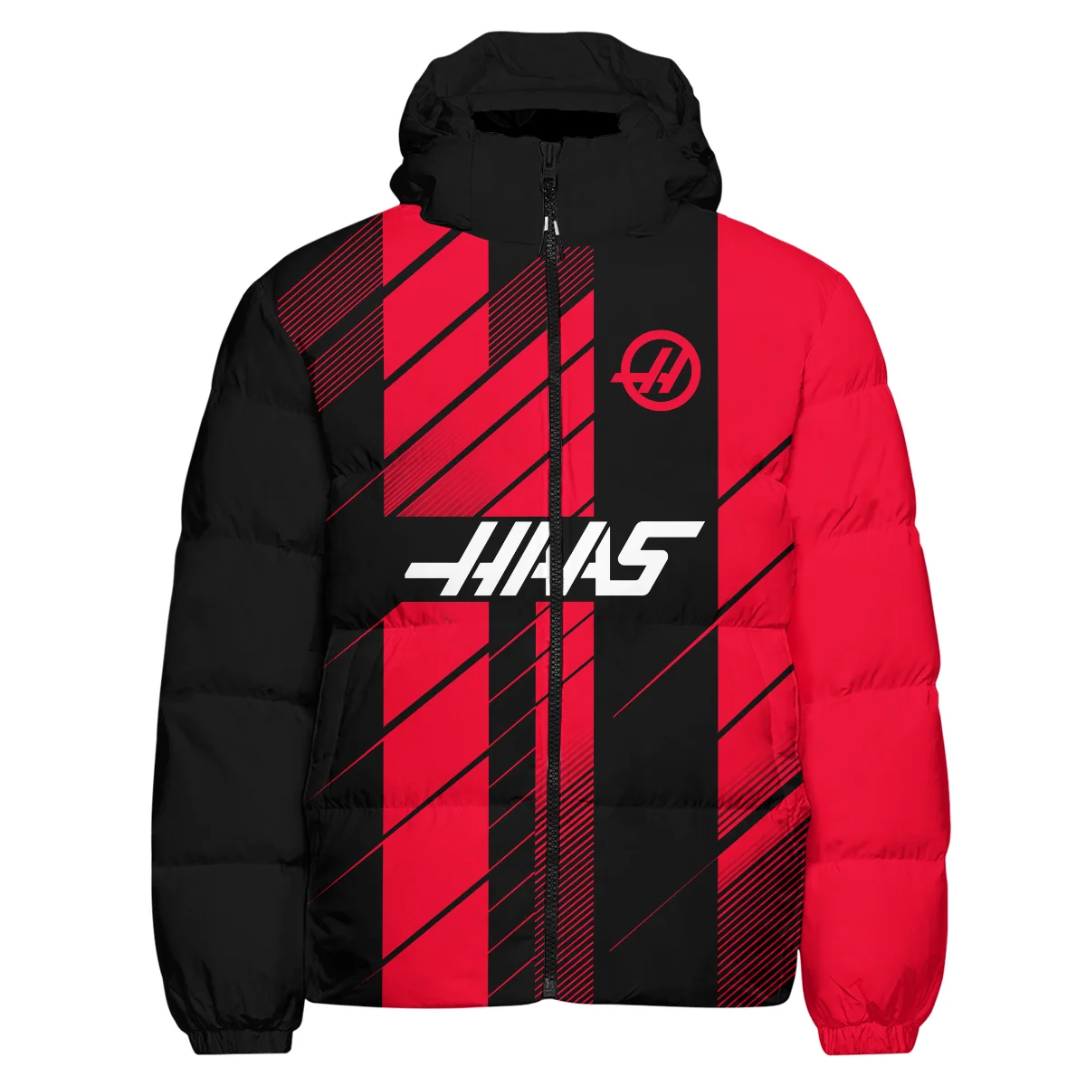 Haas F1 Teamwear Down & Puffer Jackets BLVA5326A2HAASHCJ - Image 2