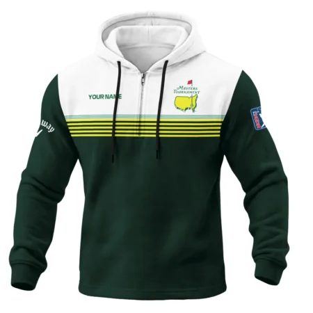 Callaway Masters Tournament 1/4 Zipper Hoodie All Over Prints QTMT030225A1CLW-1/4HD