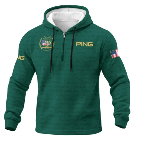 Ping Masters Tournament America 250 Anniversary 1/4 Zipper Hoodie QTMT040325A1PI-1/4HD