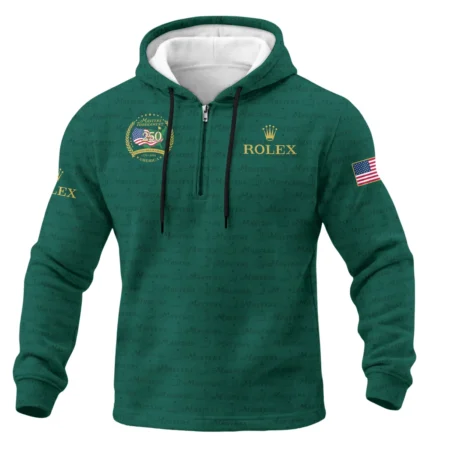 Rolex Masters Tournament America 250 Anniversary 1/4 Zipper Hoodie QTMT040325A1ROX-1/4HD