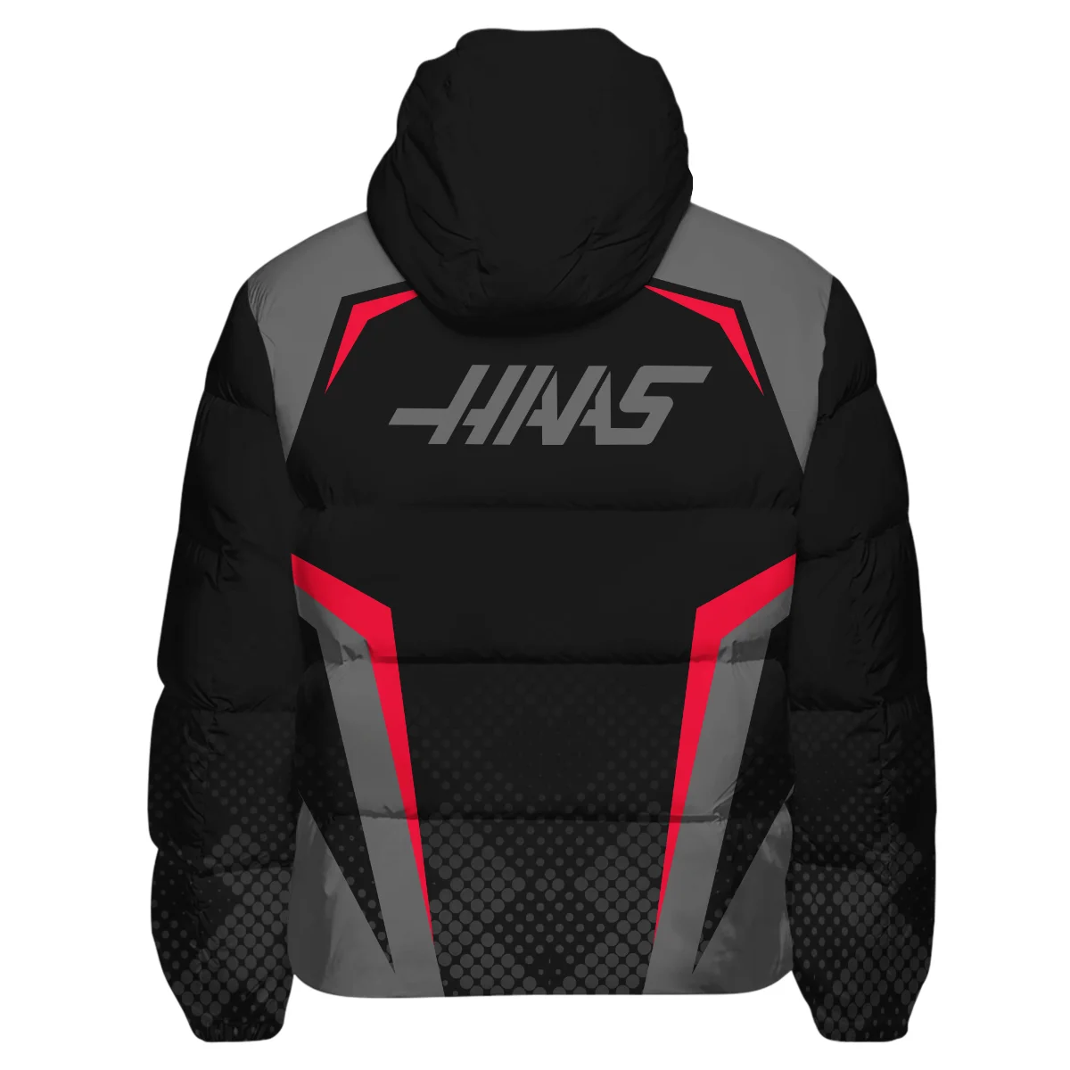 Haas F1 Teamwear Down & Puffer Jackets BLVA5326A3HAASHCJ - Image 3
