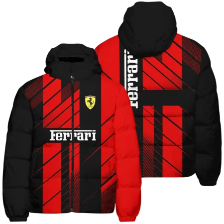 Ferrari F1 Teamwear Down & Puffer Jackets BLVA5326A2FRRHCJ